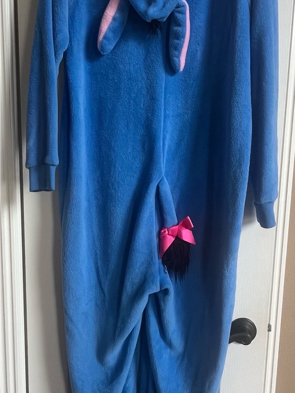 Disney Eeyore Adult Onsie size Large Winnie the Pooh Halloween Pajamas Lounge